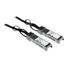 StarTech.com Cisco SFP-H10GB-CU2M Compatible 2m 10G SFP+ to SFP+ Direct Attach Cable Twinax, 10GbE SFP+ Copper DAC 10 Gbps Low Power Passive Transceiver Module DAC, Cisco Firepower ASR920 - Lifetime Warranty (SFPCMM2M) - Kabel pro přímé připojení - SFP+ do SFP+ - 2 m - diaxiální - pro P/N: ET10GSFP, PEX10000SFPI, PEX10GSFP4I, PEX20000SFPI