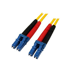 Startech 7m Fiber Optic Cable - Single-Mode Duplex 9/125 - LSZH - LC/LC - OS1 - LC to LC Fiber Patch Cable (SMFIBLCLC7) - Patch kabel - jednoduchý režim LC (M) do jednoduchý režim LC (M) - 7 m - 7 m - optické vlákno - duplex - 9 / 125 mikron - OS1 - lisovaný - žlutá - pro P/N: SFP100BBXDST, SFP100BBXUST, SFP10GBBXDST, SFP10GBBXUST, SFP10GBLRST, SFP10GBZRST