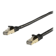 StarTech.com 2m CAT6A Ethernet Cable, 10 Gigabit Shielded Snagless RJ45 100W PoE Patch Cord, CAT 6A 10GbE STP Network Cable w/Strain Relief, Black, Fluke Tested/UL Certified Wiring/TIA - Category 6A - 26AWG (6ASPAT2MBK) - Patch kabel - RJ-45 (M) do RJ-45 (M) - 2 m - STP - CAT 6a - lisovaný, provedení bez hrbolku - cerná StarTech.com 2m CAT6A Ethernet Cable, 10 Gigabit Shielded Snagless RJ45 100W PoE Patch Cord, CAT 6A 10GbE STP Network Cable w/Strain Relief, Black, Fluke Tested/UL Certified Wiring/TIA - Category 6A - 26AWG (6ASPAT2MBK) - Patch kabel - RJ-45 (M) do RJ-45 (M) - 2 m - STP - CAT 6a - lisovaný, provedení bez hrbolku - cerná