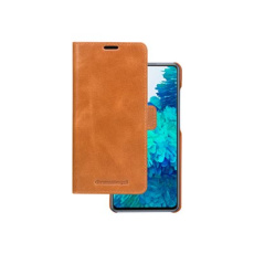 dbramante1928 Lynge - Pouzdro s klopou pro mobilní telefon - kuže full-grain - bronz - pro Samsung Galaxy S21 FE 5G dbramante1928 Lynge - Pouzdro s klopou pro mobilní telefon - kuže full-grain - bronz - pro Samsung Galaxy S21 FE 5G