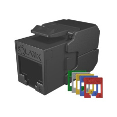 Solarix SXKJ-6-UTP-RAL-SA - Modul - samovrtací, moduly RAL, bezpečné víčko, úroveň komponentů a certifikace 4PPoe - montáž do racku - CAT 6 - UTP - RJ-45 - černá Solarix SXKJ-6-UTP-RAL-SA - Modul - samovrtací, moduly RAL, bezpečné víčko, úroveň komponentů a certifikace 4PPoe - montáž do racku - CAT 6 - UTP - RJ-45 - černá