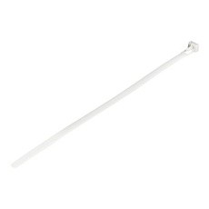 Startech 10"(25cm) Reusable Cable Ties, 1/4"(7mm) wide, 2-1/2"(65mm) Bundle Dia. 50lb(22kg) Tensile Strength, Releasable Nylon Ties, Indoor/Outdoor, 94V-2/UL Listed, 100 Pack, White - Nylon 66 Plastic - TAA (CBMZTRB10) - Kabelová stahovací páska - 25 cm - bílá - kompatibilní s TAA (balení 100) Startech 10"(25cm) Reusable Cable Ties, 1/4"(7mm) wide, 2-1/2"(65mm) Bundle Dia. 50lb(22kg) Tensile Strength, Releasable Nylon Ties, Indoor/Outdoor, 94V-2/UL Listed, 100 Pack, White - Nylon 66 Plastic - TAA (CBMZTRB10) - Kabelová stahovací páska - 25 cm - bílá - kompatibilní s TAA (balení 100)