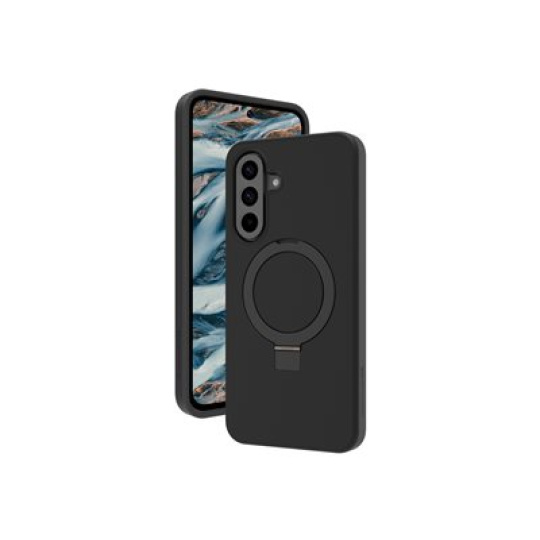 dbramante1928 Iceland Pro - Zadní kryt pro mobilní telefon - stojan - kompatibilita s MagSafe - plast - cerná - pro Samsung Galaxy A56