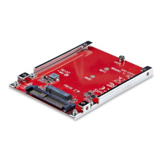 StarTech.com M.2 to U.3 Adapter, For M.2 NVMe SSDs, PCIe M.2 Drive to 2.5inch U.3 (SFF-TA-1001) Host Adapter/Converter, TAA Compliant - 2.5" Drive Form Factor (1M25-U3-M2-ADAPTER) - Adaptér rozhraní - M.2 - M.2 NVMe Card / PCIe 4.0 (NVMe) - U.3 - cervená - kompatibilní s TAA