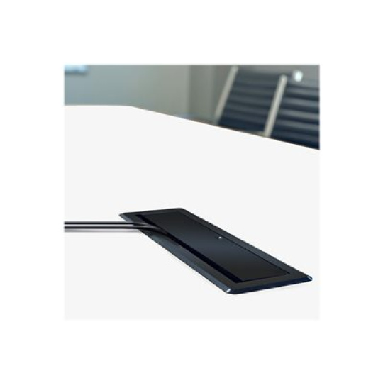 StarTech.com Dual-Module Conference Table Connectivity Box-Customizable - Montážní deska - cerná