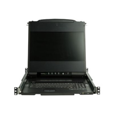 StarTech.com Dual Rail Rackmount KVM Console HD 1080p, Single Port DVI/VGA KVM with 17" LCD Monitor for Server Rack, Fully Featured 1U LCD KVM Drawer with Cables, USB Support, 44230 MTBF - Single Port Console (RKCOND17HD) - KVM konzole s prepínac KVM - 1 porty - USB - 17.3" - pripevnitelný na regál - 1920 x 1080 Full HD (1080p) @ 60 Hz - 250 cd/m? - 650:1 - 8 ms - 2xDVI-D, 2xVGA - cerná - 1U StarTech.com Dual Rail Rackmount KVM Console HD 1080p, Single Port DVI/VGA KVM with 17" LCD Monitor for Server Rack, Fully Featured 1U LCD KVM Drawer with Cables, USB Support, 44230 MTBF - Single Port Console (RKCOND17HD) - KVM konzole s prepínac KVM - 1 porty - USB - 17.3" - pripevnitelný na regál - 1920 x 1080 Full HD (1080p) @ 60 Hz - 250 cd/m? - 650:1 - 8 ms - 2xDVI-D, 2xVGA - cerná - 1U