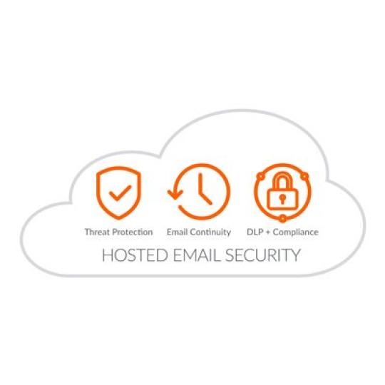 SonicWall Hosted Email Security Advanced - Licence na předplatné (1 měsíc) - 1 uživatel - hostovaná aplikace - MSSP Powered