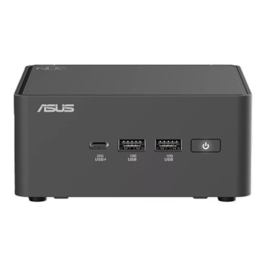 ASUS NUC 15 Pro RNUC15CRHI300002 - Barebone - mini PC 1 x Core 3 100U / až 4.7 GHz - RAM 0 GB - Intel Graphics - IEEE 802.11ax (Wi-Fi 6), IEEE 802.11be (Wi-Fi 7), Bluetooth 5.4, 2.5 Gigabit Ethernet, Gigabit Ethernet - černá