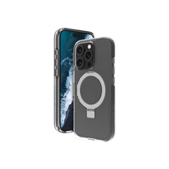 dbramante1928 Iceland Ultra - Zadní kryt pro mobilní telefon - stojan - kompatibilita s MagSafe - D3O, plast - prusvitná - pro Apple iPhone 16 Pro