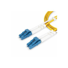 StarTech.com 20m (65.6ft) LC to LC (UPC) OS2 Single Mode Duplex Fiber Optic Cable, 9/125?m, Laser Optimized, 10G, Bend Insensitive, Low Insertion Loss - LSZH Fiber Patch Cord (SMDOS2LCLC20M) - Patch kabel - jednoduchý režim LC/UPC (M) do jednoduchý režim LC/UPC (M) - 20 m - 20 m - 2 mm - optické vlákno - duplex - 9 / 125 mikron - OS1/OS2 - neobsahuje halogen, pasivní - žlutá