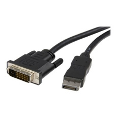 StarTech.com 10 ft DisplayPort to DVI Video Adapter Converter Cable - M/M (DP2DVIMM10) - Kabel DisplayPort - DisplayPort (M) do DVI-D (M) - 3 m - černá - pro P/N: DPPNLFM3, DPPNLFM3PW