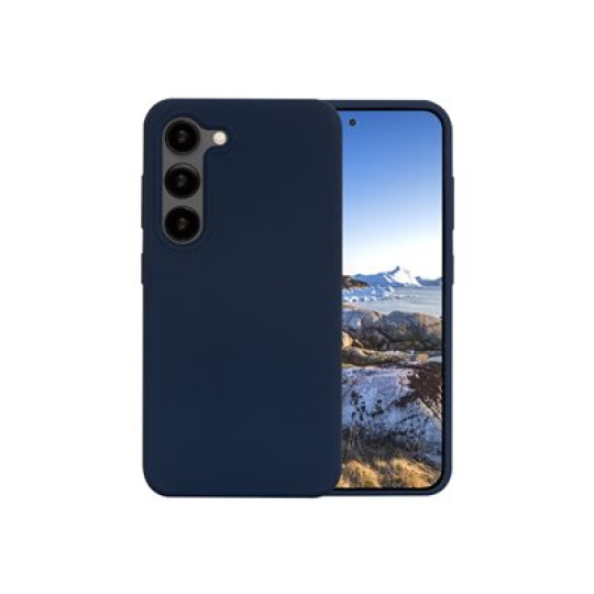 dbramante1928 Costa Rica - Zadní kryt pro mobilní telefon - silikon, 100% recyklovaný plast - modrá pacifik - pro Samsung Galaxy S23+