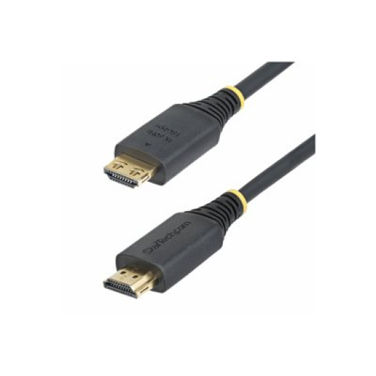 StarTech.com - Vysoká rychlost - kabel HDMI s ethernetem - HDMI s piny (male) do HDMI s piny (male) - odstínený - cerná - neobsahuje halogen, pasivní, podpora 4K60Hz, podpora 1080p 240Hz, podpora 2K144Hz