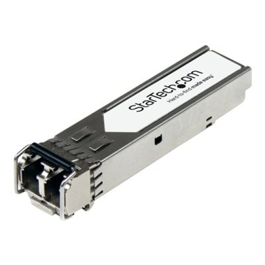 StarTech.com HPE JG234A Compatible SFP+ Module - 10GBASE-ER - 10GE Gigabit Ethernet SFP+ Single Mode Fiber (SMF) - 40 km DDM - Lifetime Warranty (JG234A-ST) - Modul SFP+ vysílace (odpovídá: HP JG234A) - 10GbE - 10GBase-ER - jednoduchý režim LC - až 40 km - 1550 nm - pro HP A5800; HPE 12504, 5120, 5500, 5800, 59XX, 75XX, A5800; FlexFabric 1.92, 11908, 12902