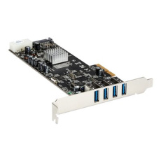 StarTech.com 4 Port USB 3.0 PCIe Card w/ 4 Dedicated Channels - UASP - USB 3.0 PCI Express Card Adapter - USB adaptér - PCIe x4 - USB 3.0 x 4 - pro P/N: BNDTB10GI, BNDTB210GSFP, BNDTB310GNDP, BNDTB410GSFP, BNDTB4M2E1, BNDTBUSB3142 StarTech.com 4 Port USB 3.0 PCIe Card w/ 4 Dedicated Channels - UASP - USB 3.0 PCI Express Card Adapter - USB adaptér - PCIe x4 - USB 3.0 x 4 - pro P/N: BNDTB10GI, BNDTB210GSFP, BNDTB310GNDP, BNDTB410GSFP, BNDTB4M2E1, BNDTBUSB3142