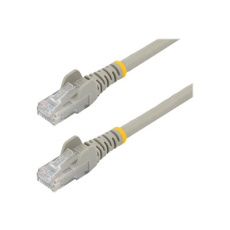 StarTech.com 50cm CAT6 Ethernet Cable, 10 Gigabit Snagless RJ45 650MHz 100W PoE Patch Cord, CAT 6 10GbE UTP Network Cable w/Strain Relief, Grey, Fluke Tested/Wiring is UL Certified/TIA - Category 6 - 24AWG (N6PATC50CMGR) - Patch kabel - RJ-45 (M) do RJ-45 (M) - 50 cm - UTP - CAT 6 - provedení bez hrbolku - šedá