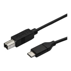 StarTech.com USB C to USB B Printer Cable - 10 ft / 3m - USB C Printer Cable - USB C to USB B Cable - USB Type C to Type B (USB2CB3M) - USB kabel - 24 pin USB-C (M) rovné do USB typ B (M) rovné - Thunderbolt 3 / USB 2.0 - 3 m - černá - pro P/N: SV231DHU34K6, SV231HU34K6, SV231QDPU34K, SV431HU34K6 StarTech.com USB C to USB B Printer Cable - 10 ft / 3m - USB C Printer Cable - USB C to USB B Cable - USB Type C to Type B (USB2CB3M) - USB kabel - 24 pin USB-C (M) rovné do USB typ B (M) rovné - Thunderbolt 3 / USB 2.0 - 3 m - černá - pro P/N: SV231DHU34K6, SV231HU34K6, SV231QDPU34K, SV431HU34K6