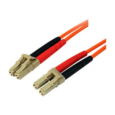 Startech 10m Fiber Optic Cable - Multimode Duplex 50/125 - LSZH - LC/LC - OM2 - LC to LC Fiber Patch Cable - Patch kabel - multirežim LC (M) do multirežim LC (M) - 10 m - 10 m - optické vlákno - duplex - 50 / 125 mikron - oranžová - pro P/N: GLCLHSMDSTTA, GLCSXMMDST, GLCSXMMDSTT, JD118BST, MASFP1GBSXST, SFP100BFXST