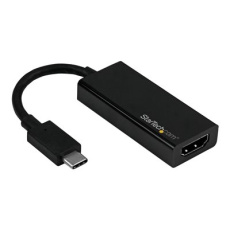 StarTech.com USB-C to HDMI Adapter - USB Type-C to HDMI Converter - 4K 60Hz - Externí video adaptér - USB-C - HDMI - cerná - pro P/N: TB3DK2DPM2, TB3DOCK2DPPD, TB3DOCK2DPPU, TB4CDOCK