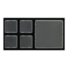 Active Key Replaceable key with keycap, Size 2x2 - Náhradní klávesy pro klávesnici - průhledná - pro P/N: AK-S100D-UW-B/112 Active Key Replaceable key with keycap, Size 2x2 - Náhradní klávesy pro klávesnici - průhledná - pro P/N: AK-S100D-UW-B/112
