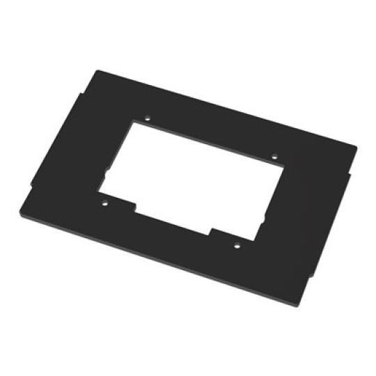Crestron - Upevnovací komponent (krycí panel) - plast - cerná - pouzdro - pro Crestron TSW-1070-B-S; Touch Screen TSW-770-B-S