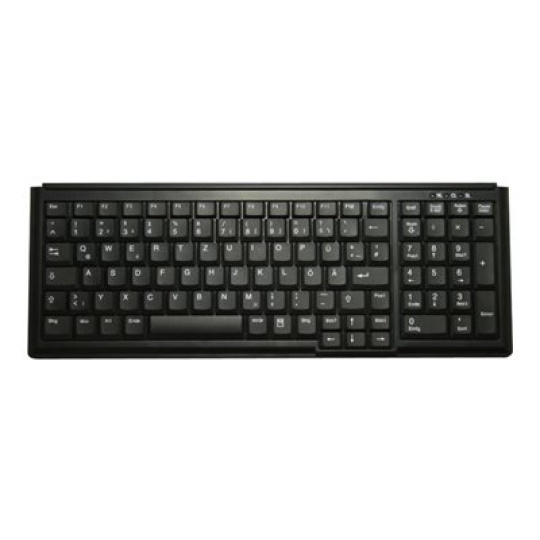 Active Key AK-7000 - Klávesnice - PS/2 - americká - černá