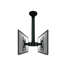 Neomounts FPMA-C200D - Držák - plný pohyb - pro 2 LCD displeje - černá - velikost obrazovky: 10"-40" - stropní montáž