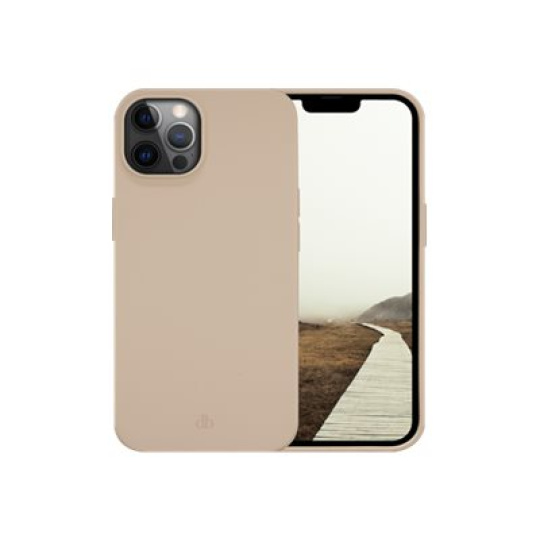 dbramante1928 Costa Rica - Zadní kryt pro mobilní telefon - silikon, recyklovaný plast - ružová pink sand - pro Apple iPhone 12, 12 Pro