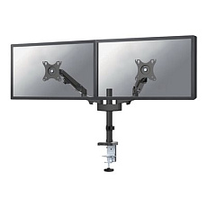 Neomounts DS70-750BL2 - Montážní sada (úchyt na stůl) - dvojité nastavitelné rameno s plným rozsahem pohybu - pro 2 LCD displeje - černá - velikost obrazovky: 17"-27" - upevnění svorkou, průchodka