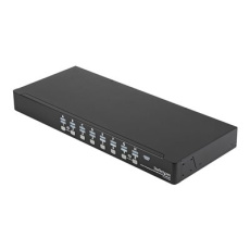 StarTech.com 16 Port Rackmount USB KVM Switch Kit with OSD and Cables - 1U (SV1631DUSBUK) - Prepínac KVM - 16 x KVM port(s) - 1 místní uživatel - desktop - pro P/N: RK2537BKM, RK3236BKF, RK4236BKB, RK4242BK24, RK4242BK30, RKCONS1701, RKCONS17HD StarTech.com 16 Port Rackmount USB KVM Switch Kit with OSD and Cables - 1U (SV1631DUSBUK) - Prepínac KVM - 16 x KVM port(s) - 1 místní uživatel - desktop - pro P/N: RK2537BKM, RK3236BKF, RK4236BKB, RK4242BK24, RK4242BK30, RKCONS1701, RKCONS17HD