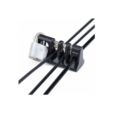 StarTech.com Peripheral Cable Anchor Lock, Keyboard/Mouse Cable Trap - Kotva bezpecnostního kabelu - montáž na stul - cerná - kompatibilní s TAA StarTech.com Peripheral Cable Anchor Lock, Keyboard/Mouse Cable Trap - Kotva bezpecnostního kabelu - montáž na stul - cerná - kompatibilní s TAA
