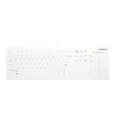 Active Key AK-C8112 - Klávesnice - medical - full size - pratelné - bezdrátový - 2.4 GHz - QWERTY - americká - klávesový spínač: CHERRY SX - bílá