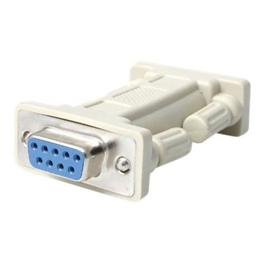StarTech.com DB9 RS232 Serial Null Modem Adapter - F/F - Null modem adapter - DB-9 (F) to DB-9 (F) - NM9FF - Null modem adapter - DB-9 (F) do DB-9 (F) - pro P/N: EC1S952, EC2S952, PCI2S232485I
