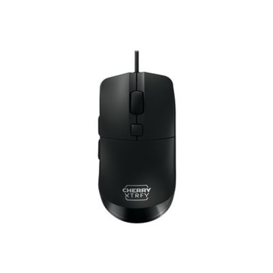 CHERRY Xtrfy M50 - Myš - ergonomický - lightweight - optický - kabelové - USB - černá