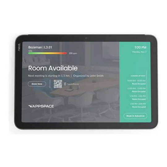 Neat Pad Pro - Zarízení pro video konference - Certifikováno pro Microsoft Teams Rooms, Certifikováno pro Zoom Rooms, certifikováno Google Meet - power adapter included