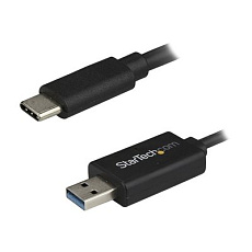 StarTech USB C to USB Data Transfer Cable for Mac and Windows, USB 3.0 - 2m (6ft) - USB kabel - USB-C (M) do USB typ A (M) - USB 3.0 - 2 m - cerná