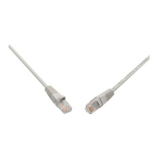 Patch kabel CAT5E UTP PVC 5m šedý, Patch kabel CAT5E UTP PVC 5m šedý snag-proof C5E-114GY-5MB