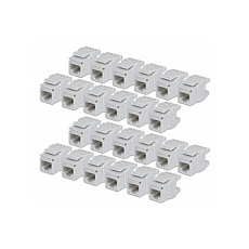 Cat6 Keystone Jack 24-Pack 180-Deg Cat6 Keystone Jack 24-Pack 180-Deg