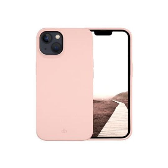 dbramante1928 Costa Rica - Zadní kryt pro mobilní telefon - silikon, recyklovaný plast - ružová pink sand - pro Apple iPhone 13