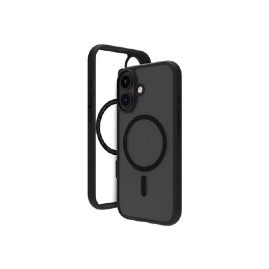 dbramante1928 Grenen - Zadní kryt pro mobilní telefon - kompatibilita s MagSafe - plast - cerná - pro Apple iPhone 16 Plus
