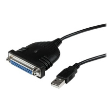 StarTech.com 6 ft / 2m USB to DB25 Parallel Printer Adapter Cable - 2 Meter USB to IEEE-1284 Printer Cable - USB A to DB25 M/F (ICUSB1284D25) - Paralelní adaptér - USB 2.0 - IEEE 1284 StarTech.com 6 ft / 2m USB to DB25 Parallel Printer Adapter Cable - 2 Meter USB to IEEE-1284 Printer Cable - USB A to DB25 M/F (ICUSB1284D25) - Paralelní adaptér - USB 2.0 - IEEE 1284