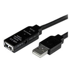 StarTech.com 5m USB 2.0 Active Extension Cable M/F - 5 meter USB A Male to USB A Female USB 2.0 Repeater / Extender Cable - Black - 15ft (USB2AAEXT5M) - Prodlužovací šňůra USB - USB (F) do USB (M) - USB 2.0 - 5 m - aktivní - černá - pro P/N: LTUB1MBK, SVA5H2NEUA, UUSBOTG StarTech.com 5m USB 2.0 Active Extension Cable M/F - 5 meter USB A Male to USB A Female USB 2.0 Repeater / Extender Cable - Black - 15ft (USB2AAEXT5M) - Prodlužovací šňůra USB - USB (F) do USB (M) - USB 2.0 - 5 m - aktivní - černá - pro P/N: LTUB1MBK, SVA5H2NEUA, UUSBOTG