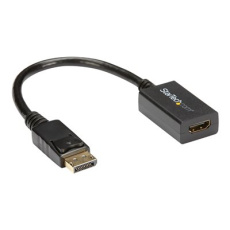 StarTech.com DisplayPort to HDMI Adapter - 1920x1200 - HDMI Video Converter - Latching DP Connector - Monitor to HDMI Adapter (DP2HDMI2) - Video adaptér - DisplayPort s piny (male) do HDMI se zdířkami (female) - 26.5 cm - pro P/N: DK30CH2DEP, DK30CH2DEPUE, DK30CHDDPPD, DK30CHDPPDUE, MST14DP123DP, SV231QDPU34K StarTech.com DisplayPort to HDMI Adapter - 1920x1200 - HDMI Video Converter - Latching DP Connector - Monitor to HDMI Adapter (DP2HDMI2) - Video adaptér - DisplayPort s piny (male) do HDMI se zdířkami (female) - 26.5 cm - pro P/N: DK30CH2DEP, DK30CH2DEPUE, DK30CHDDPPD, DK30CHDPPDUE, MST14DP123DP, SV231QDPU34K
