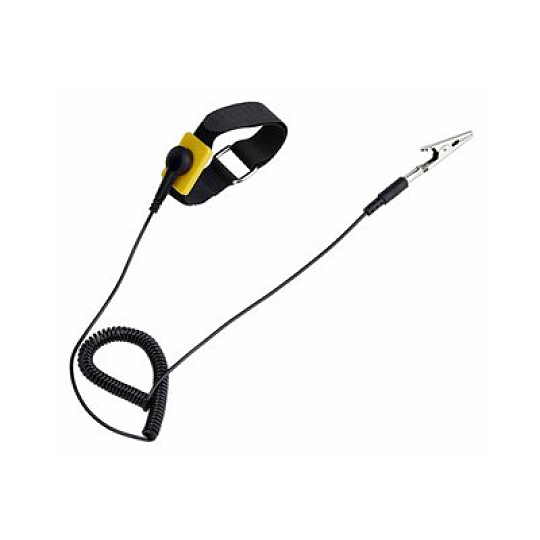 Startech - Antistatický náramek - with 1.5 m detachable grounding cable - cerná - 65 cm - kompatibilní s TAA