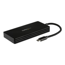 StarTech.com M.2 SSD Enclosure for M.2 SATA Drives - USB 3.1 - USB-C - Kryt úložiště - M.2 - M.2 Card - USB 3.1 (Gen 2) - černá - pro P/N: PEXUSB321C StarTech.com M.2 SSD Enclosure for M.2 SATA Drives - USB 3.1 - USB-C - Kryt úložiště - M.2 - M.2 Card - USB 3.1 (Gen 2) - černá - pro P/N: PEXUSB321C