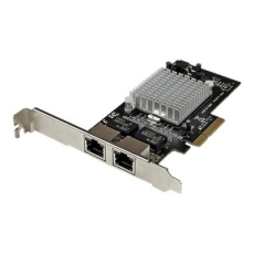 StarTech.com Dual Port PCI Express (PCIe x4) Gigabit Ethernet Server Adapter - 2 Port Network Card - Intel i350 NIC - GbE Network Card (ST2000SPEXI) - Síťový adaptér - PCIe 2.1 x4 - Gigabit Ethernet x 2