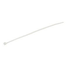 Startech 15cm(6") Cable Ties, 3mm(1/8") wide, 39mm(1-3/8") Bundle Diameter, 18kg(40lb) Tensile Strength, Nylon Self Locking Zip Ties with Curved Tip, 94V-2/UL Listed, 100 Pack, White - Nylon 66 Plastic - TAA (CBMZT6N) - Kabelová stahovací páska - 15.24 cm - bílá - kompatibilní s TAA (balení 100) Startech 15cm(6") Cable Ties, 3mm(1/8") wide, 39mm(1-3/8") Bundle Diameter, 18kg(40lb) Tensile Strength, Nylon Self Locking Zip Ties with Curved Tip, 94V-2/UL Listed, 100 Pack, White - Nylon 66 Plastic - TAA (CBMZT6N) - Kabelová stahovací páska - 15.24 cm - bílá - kompatibilní s TAA (balení 100)