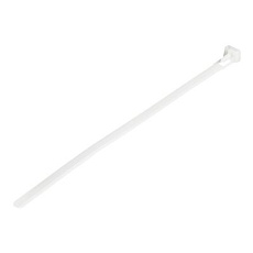 Startech 20cm(8") Reusable Cable Ties, 7mm(1/4") wide, 50mm(1-7/8") Bundle Dia. 22kg(50lb) Tensile Strength, Releasable Nylon Ties, Indoor/Outdoor, 94V-2/UL Listed, 100 Pack, White - Nylon 66 Plastic - TAA (CBMZTRB8) - Kabelová stahovací páska - 20 cm - bílá - kompatibilní s TAA (balení 100) Startech 20cm(8") Reusable Cable Ties, 7mm(1/4") wide, 50mm(1-7/8") Bundle Dia. 22kg(50lb) Tensile Strength, Releasable Nylon Ties, Indoor/Outdoor, 94V-2/UL Listed, 100 Pack, White - Nylon 66 Plastic - TAA (CBMZTRB8) - Kabelová stahovací páska - 20 cm - bílá - kompatibilní s TAA (balení 100)