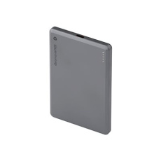 dbramante1928 re-charge - Bezdrátová power banka - 5000 mAh - 20 Watt - 3 A (24 pin USB-C) - šedá