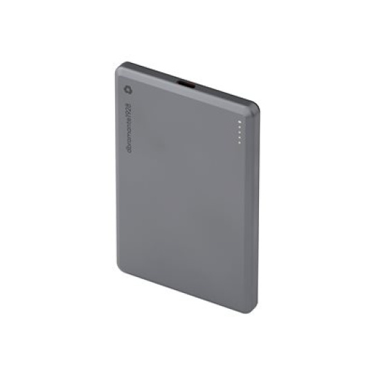 dbramante1928 re-charge - Bezdrátová power banka - 5000 mAh - 20 Watt - 3 A (24 pin USB-C) - šedá